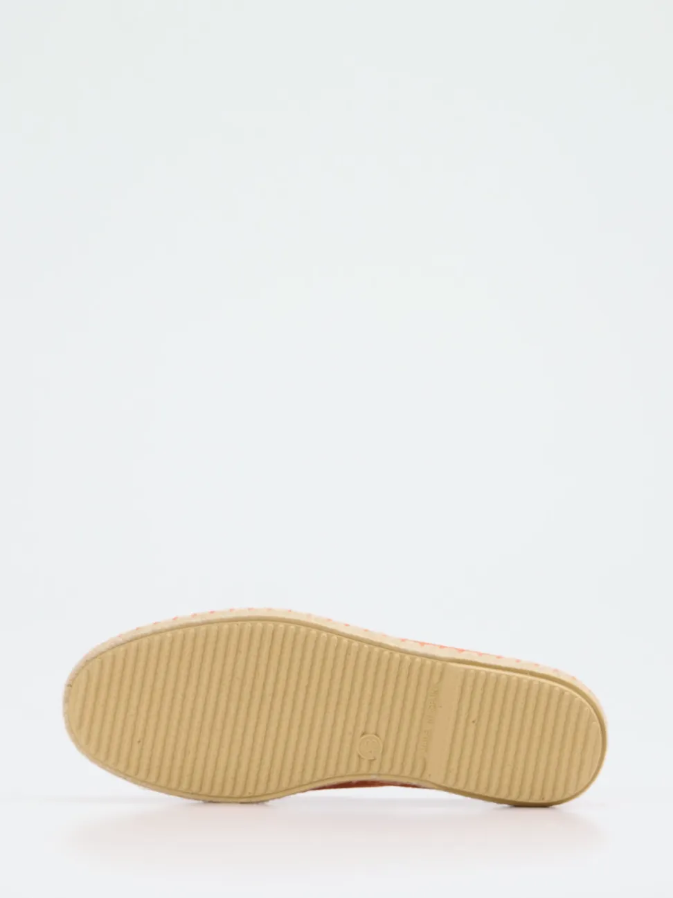 Verbenas – Espadrilles aus Veloursleder Orange