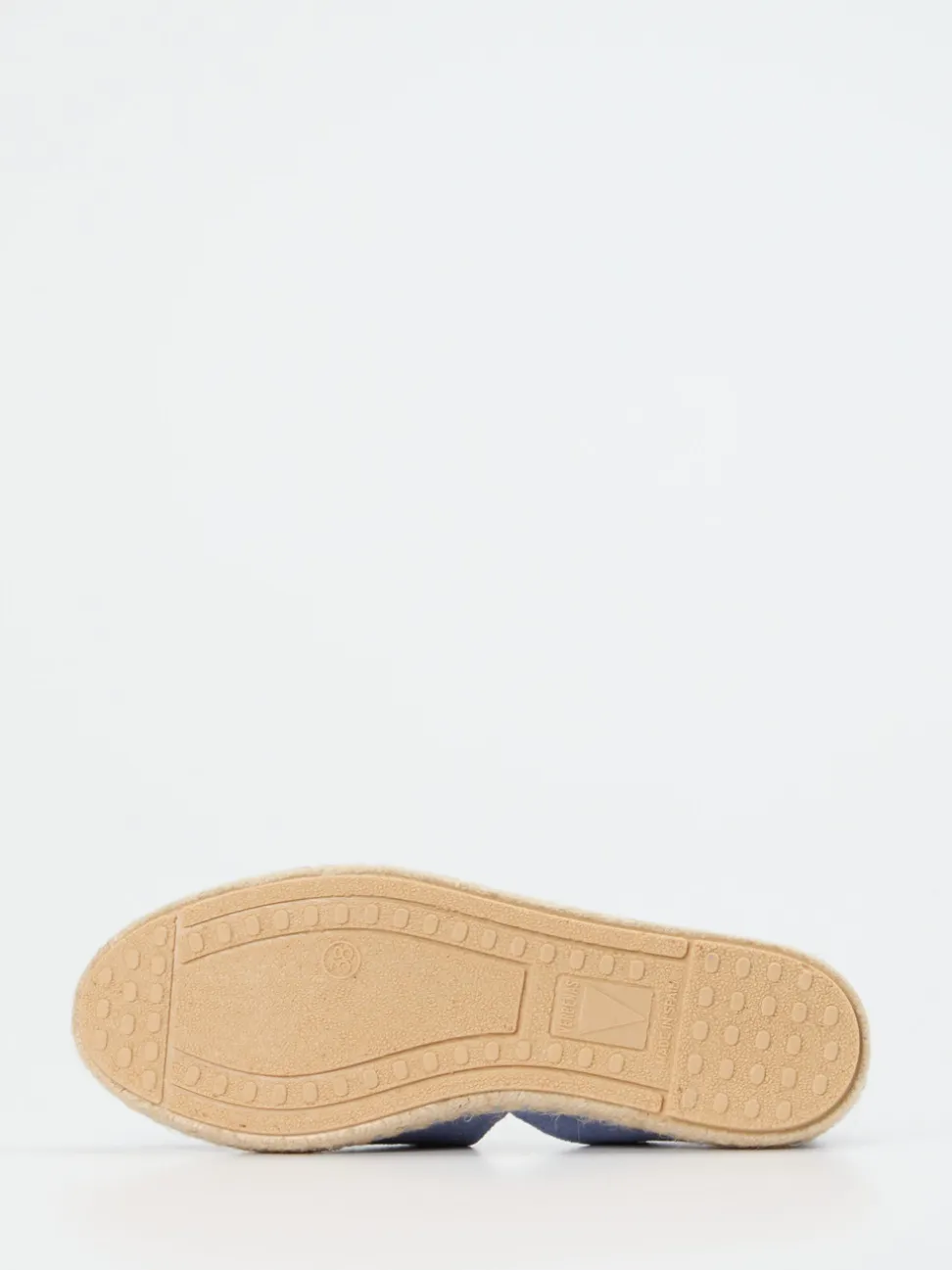 Verbenas – Espadrilles aus Veloursleder Lavendelblau