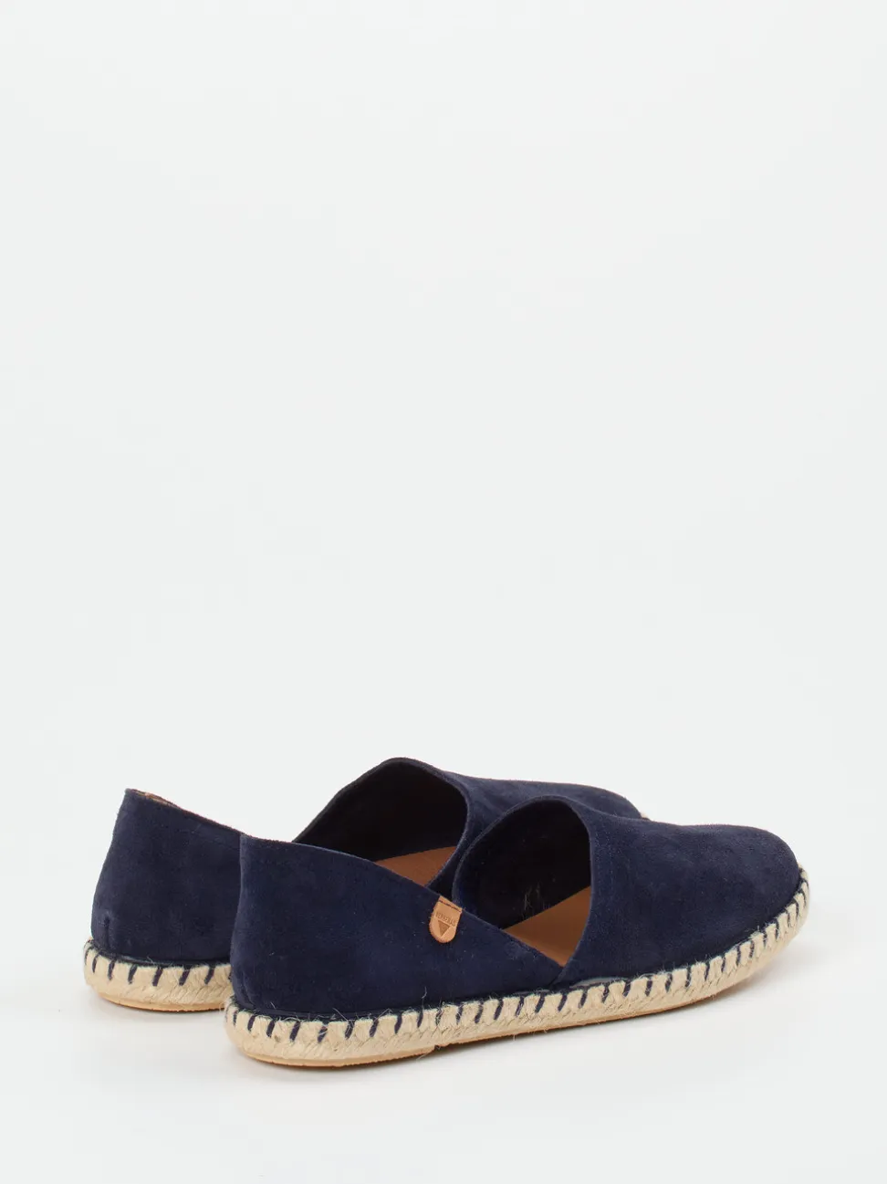 Verbenas – Espadrilles aus Veloursleder Dunkelblau