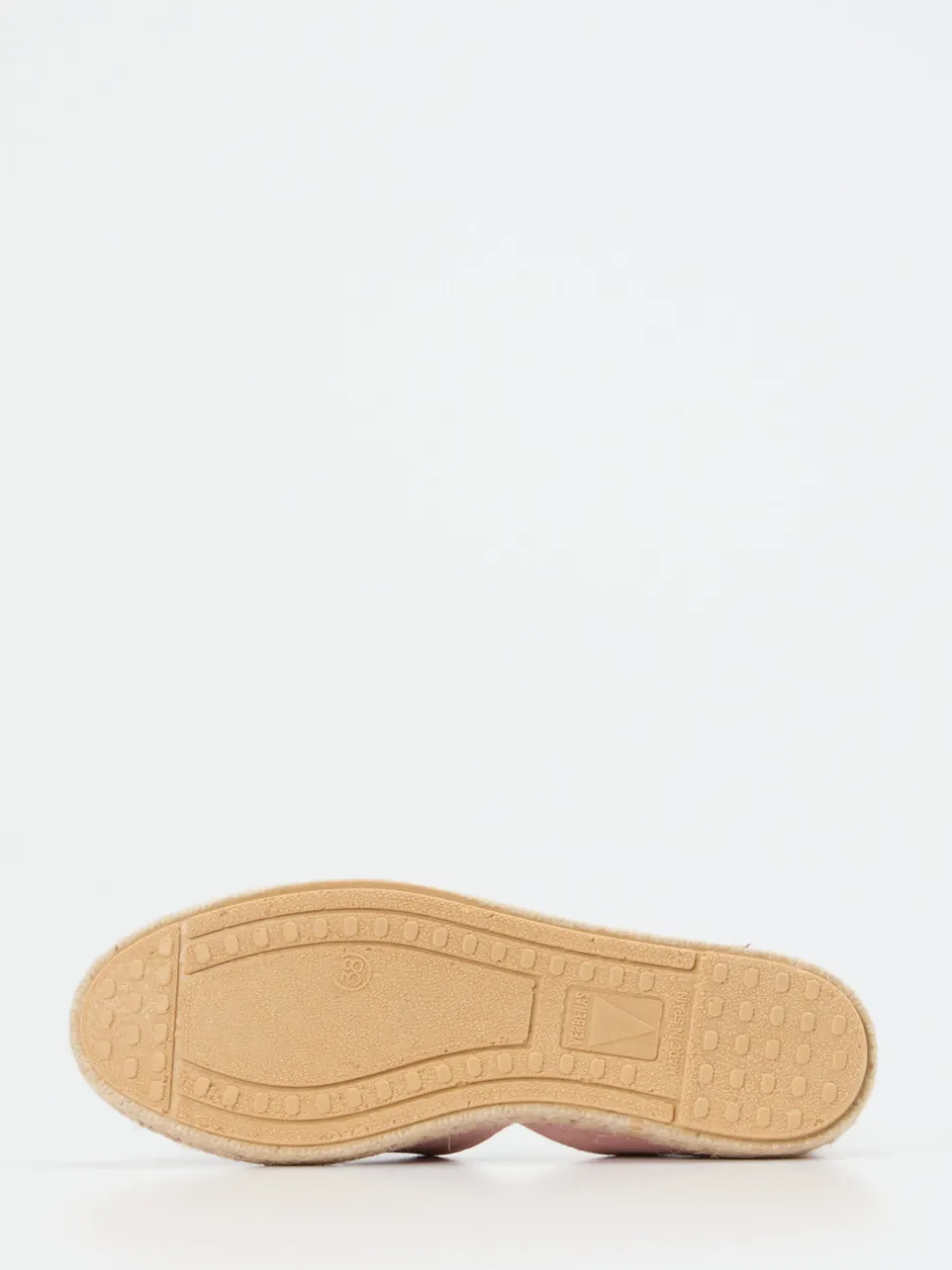 Verbenas – Espadrilles aus Veloursleder in Rosa