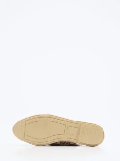 Verbenas – Espadrilles aus Veloursleder mit Leoprint