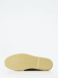 Verbenas – Espadrilles aus Veloursleder Olivgrün