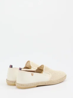 Verbenas – Espadrilles aus Canvas und Jute Beige