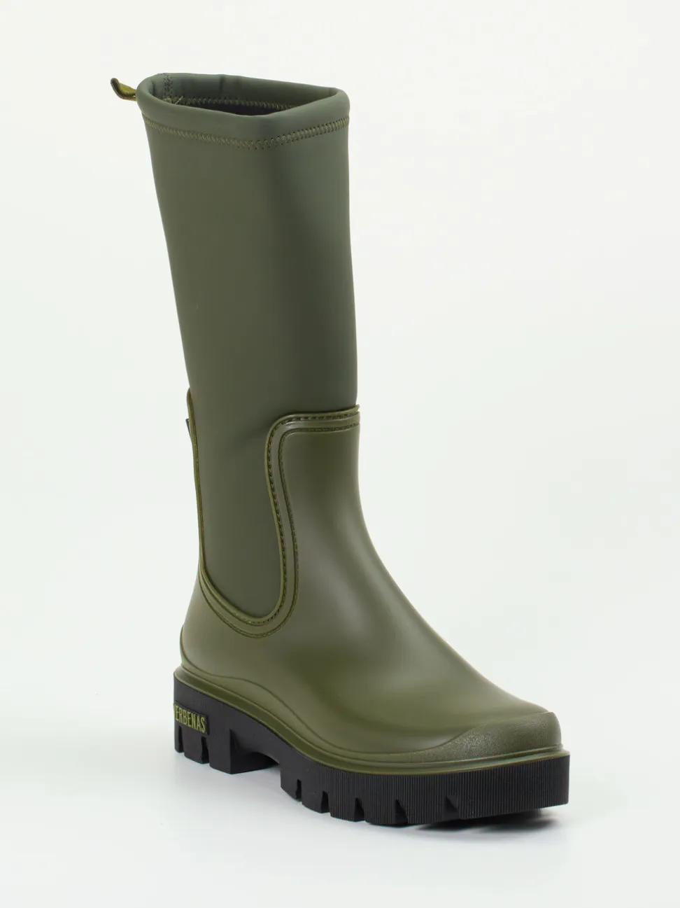 Verbenas – Gummistiefel aus Synthetik in Olivgrün