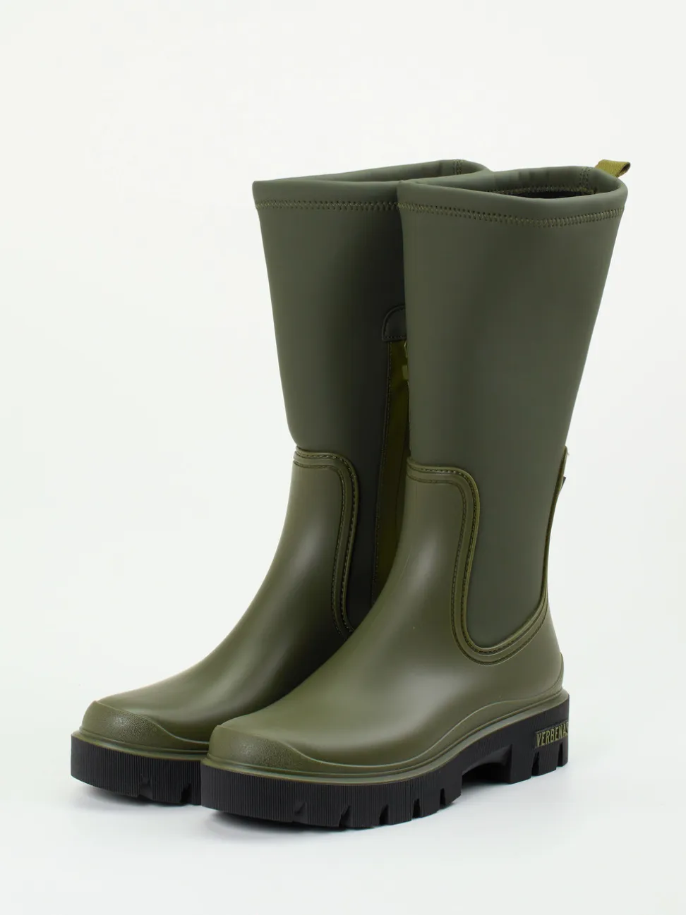 Verbenas – Gummistiefel aus Synthetik in Olivgrün