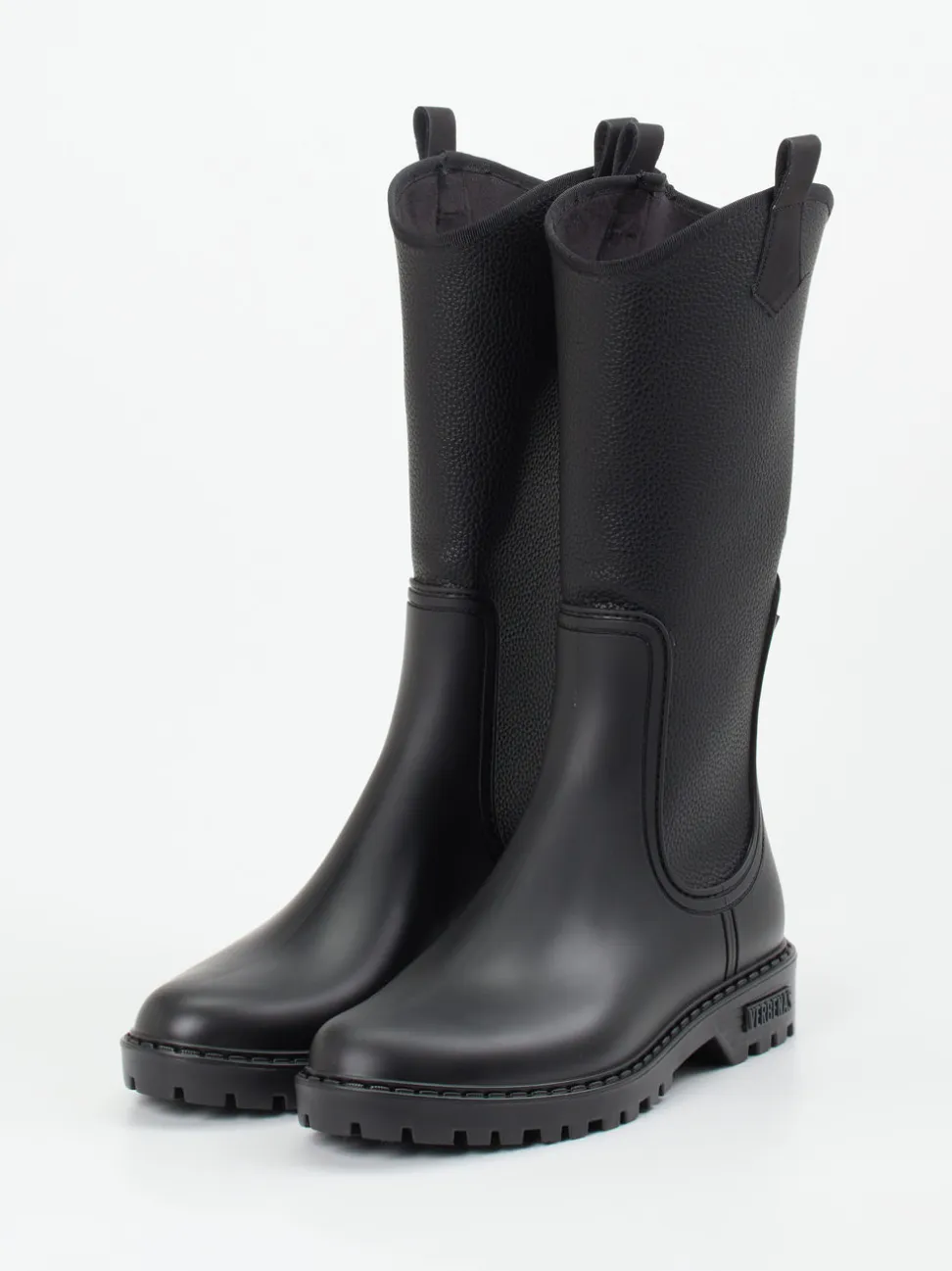 Verbenas – Gummistiefel aus Synthetik Schwarz