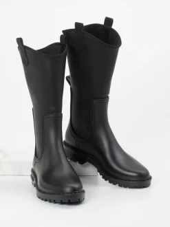Verbenas – Gummistiefel aus Synthetik Schwarz