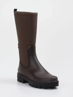 Verbenas – Gummistiefel aus Synthetik dunkelbraun