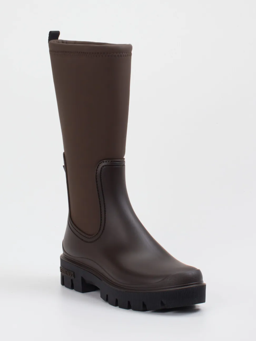 Verbenas – Gummistiefel aus Synthetik dunkelbraun