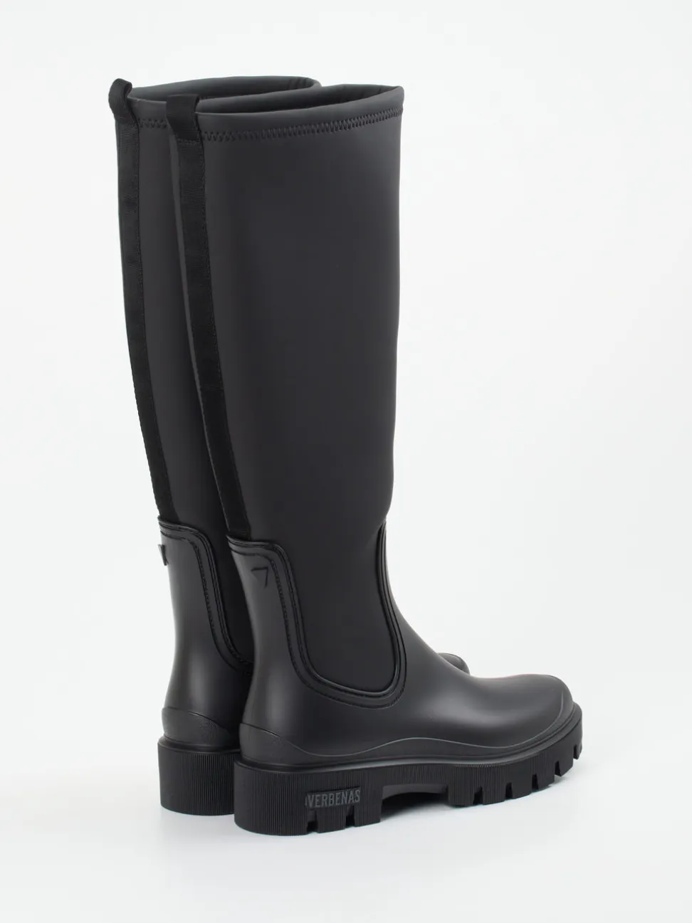 Verbenas – Gummistiefel aus Synthetik schwarz matt