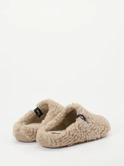 Verbenas – Pantoffeln aus Textil in Plüschoptik