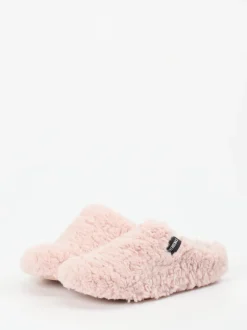 Verbenas – Pantoffeln aus Textil in Rosa