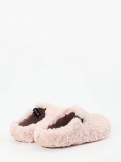 Verbenas – Pantoffeln aus Textil in Rosa