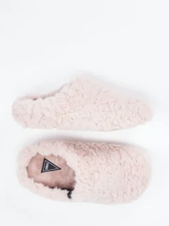 Verbenas – Pantoffeln aus Textil in Rosa