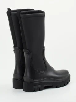 Verbenas – Regenstiefel aus Synthetik in Schwarz