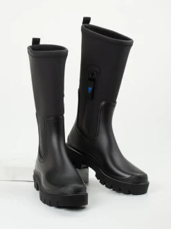 Verbenas – Regenstiefel aus Synthetik in Schwarz