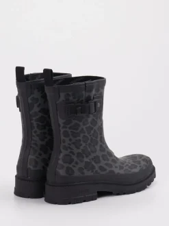 Verbenas – Regenstiefel aus Gummi mit Leoprint