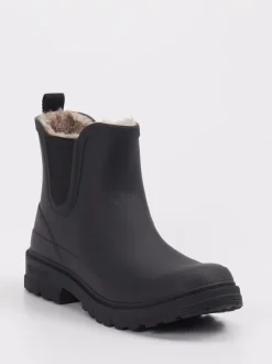 Verbenas – Stiefeletten aus Gummi schwarz gefüttert