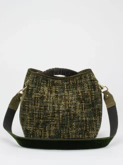 Viamailbag – Bucket Bag aus Textil in Olivtönen