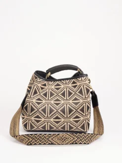 Viamailbag – Schultertasche aus Textil mit Ethno-Details
