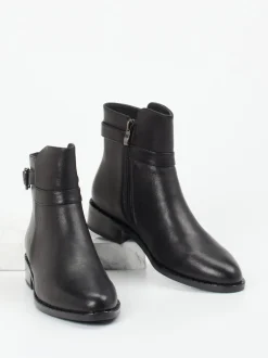Vivian Ray – Stiefelette aus Glattleder schwarz