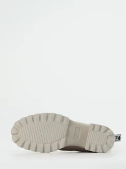 Voile Blanche – Chelsea Boots aus Lammleder in Sandbeige
