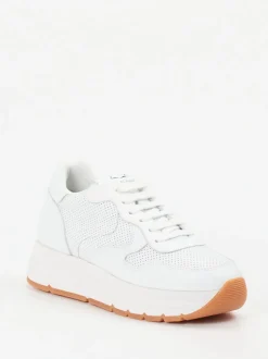 Voile Blanche – Chunky Sneaker aus Kalbleder Weiß