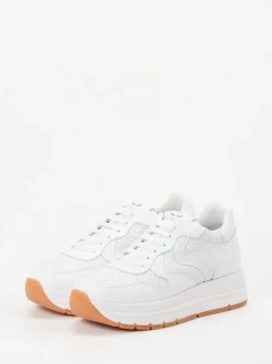 Voile Blanche – Chunky Sneaker aus Kalbleder Weiß