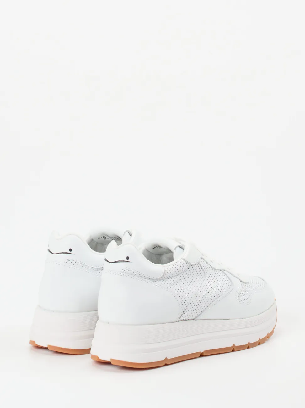Voile Blanche – Chunky Sneaker aus Kalbleder Weiß