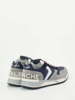 Voile Blanche – Retro-Sneaker aus Veloursleder dunkelblau
