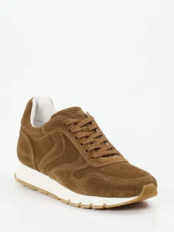 Voile Blanche – Retro-Sneaker aus Veloursleder Braun