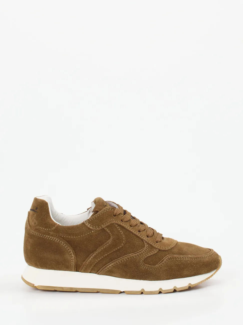 Voile Blanche – Retro-Sneaker aus Veloursleder Braun