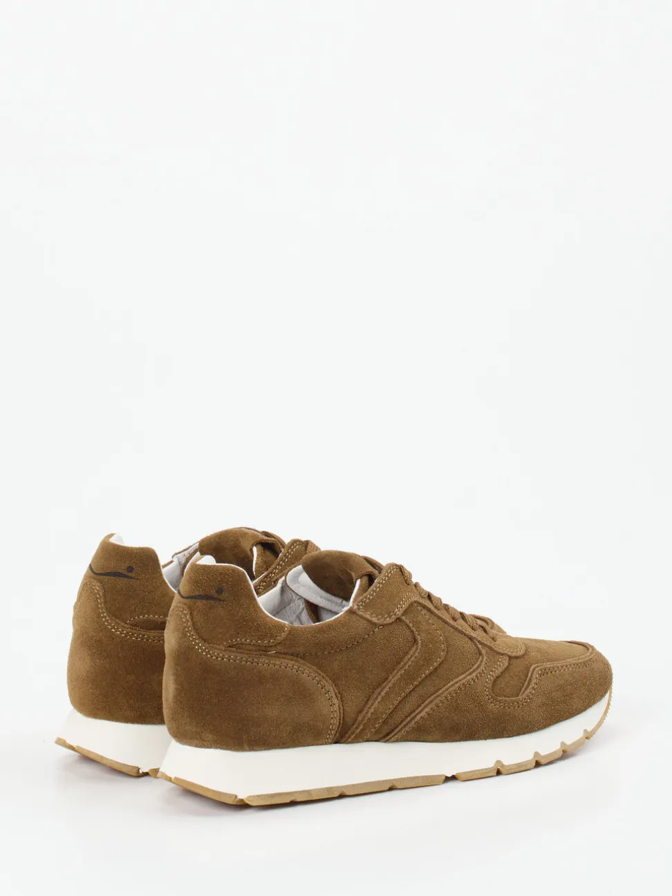 Voile Blanche – Retro-Sneaker aus Veloursleder Braun