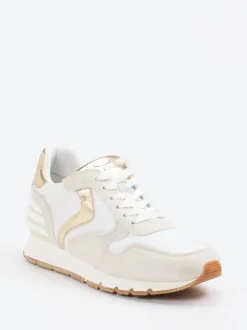 Voile Blanche – Retro-Sneaker aus Veloursleder und Textil