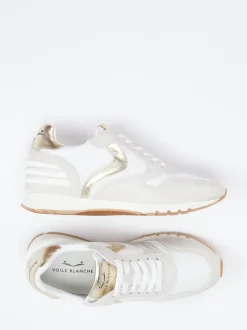 Voile Blanche – Retro-Sneaker aus Veloursleder und Textil
