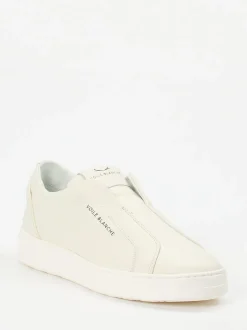 Voile Blanche – Slip-On Sneaker aus Kalbleder Offwhite