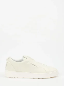 Voile Blanche – Slip-On Sneaker aus Kalbleder Offwhite