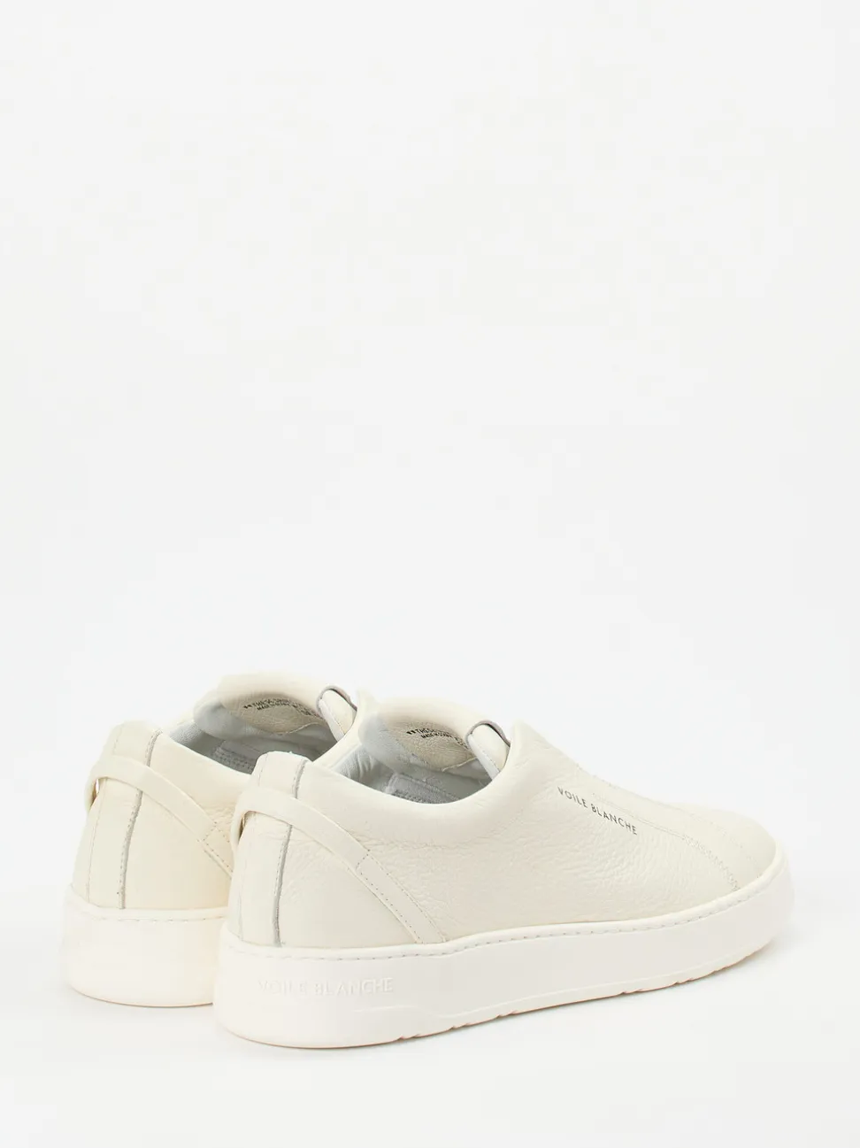 Voile Blanche – Slip-On Sneaker aus Kalbleder Offwhite