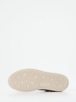 Voile Blanche – Sneaker aus Kalbleder cremeweiß