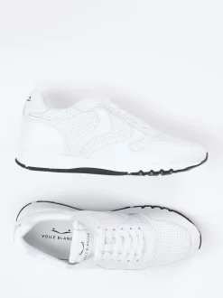 Voile Blanche – Sneaker aus Kalbleder Weiß