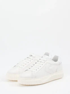 Voile Blanche – Sneaker aus Lammleder Offwhite