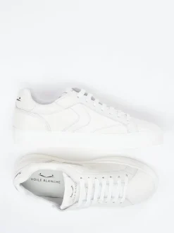 Voile Blanche – Sneaker aus Kalbleder in Offwhite