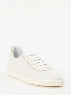 Voile Blanche – Sneaker aus Lammleder in Offwhite