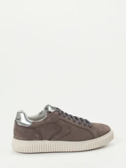 Voile Blanche – Sneaker aus Nubukleder in Grau