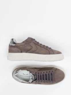 Voile Blanche – Sneaker aus Nubukleder in Grau
