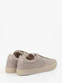 Voile Blanche – Sneaker aus Kalbleder in Taupe