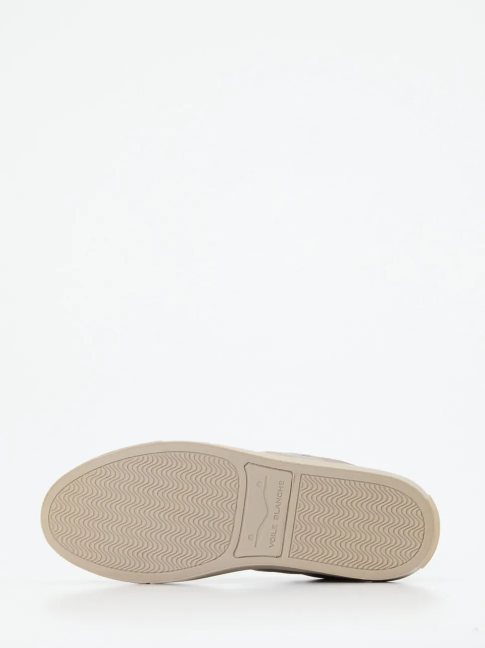 Voile Blanche – Sneaker aus Kalbleder in Taupe