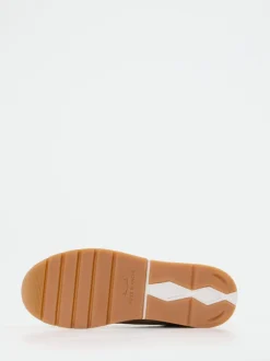Voile Blanche – Sneaker aus Veloursleder Beige