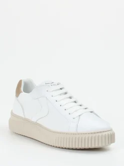 Voile Blanche – Sneaker aus Kalbleder Weiß