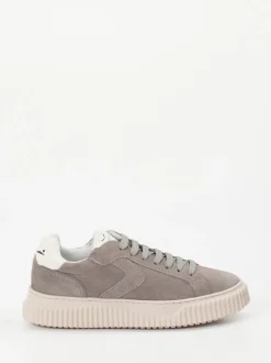Voile Blanche – Sneaker aus Veloursleder grau